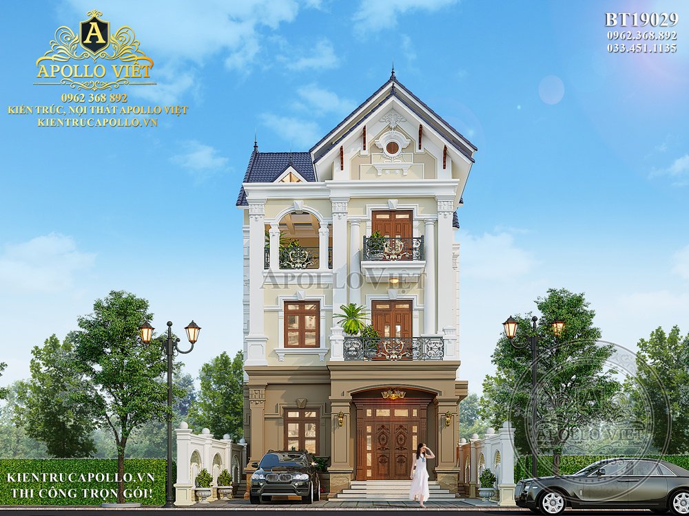 Biet-thu-dep-mai-thai-3-tang-kieu-Phap-tan-co-dien