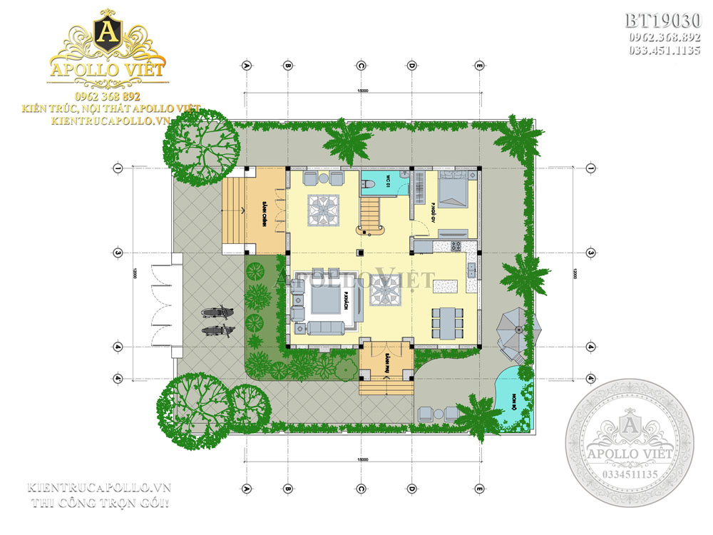 Mat-bang-Mau-biet-thu-dep-3-tang-tan-co-dien-kieu-Phap