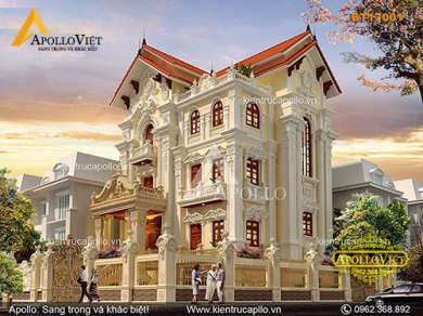 Biệt thự tân cổ điển sang trọng cho giới thượng lưu (BT17001)