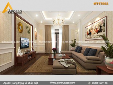 Mẫu nội thất hiện đại cho gia đình (NT17003)