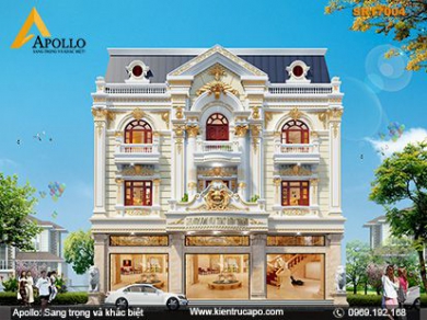 Showroom phong cách kiến trúc tráng lệ (SR17004)