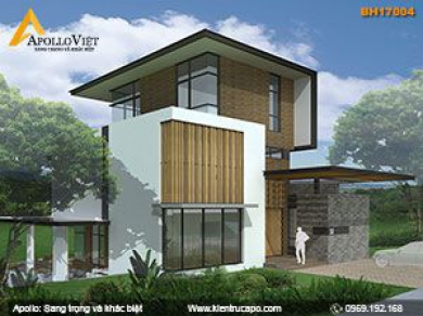 Biệt thự hiện đại ấn tượng của gia đình người Nhật (BH17005)