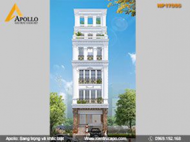 Nhà phố 7 tầng cổ điển giữa lòng Hà Nội NP17005