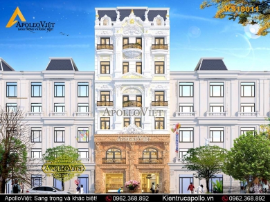 Mẫu cải tạo khách sạn đẹp tại thành phố Bắc Ninh (KS18011)