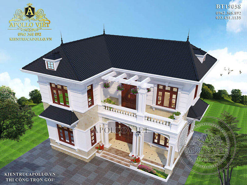 thiet-ke-biet-thu-tan-co-dien-2-tang-1-ty-1