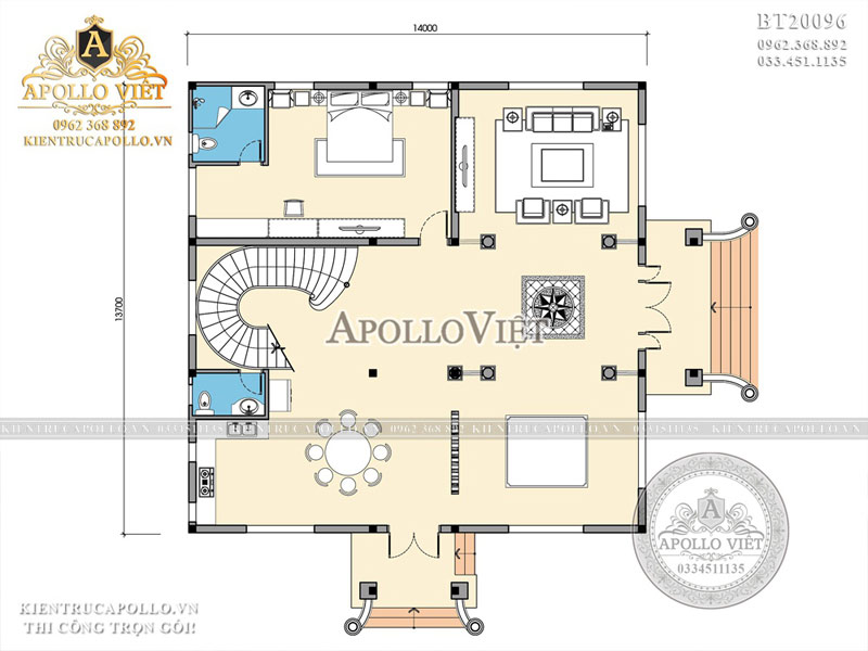 ban-ve-nha-kieu-phap-tan-co-dien