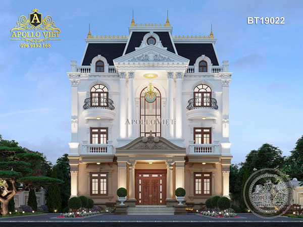 Top 20+ mẫu Biệt thự kiểu Pháp đẹp HOT nhất 2021 - 2025