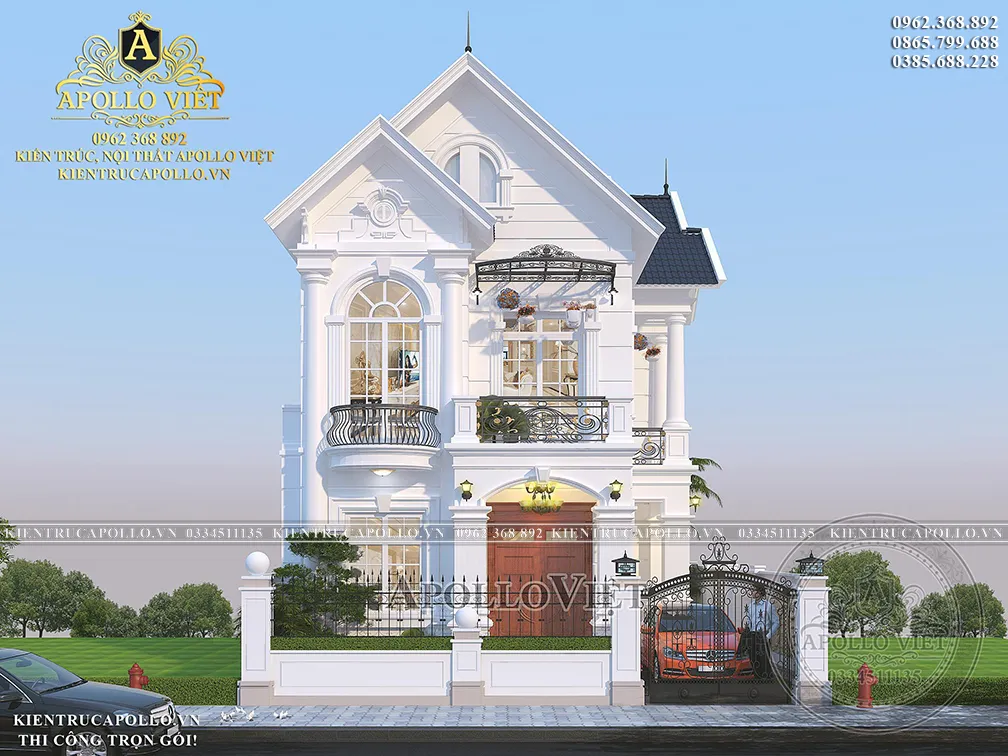 he-cot-ionic-trong-kien-truc-tan-co-dien