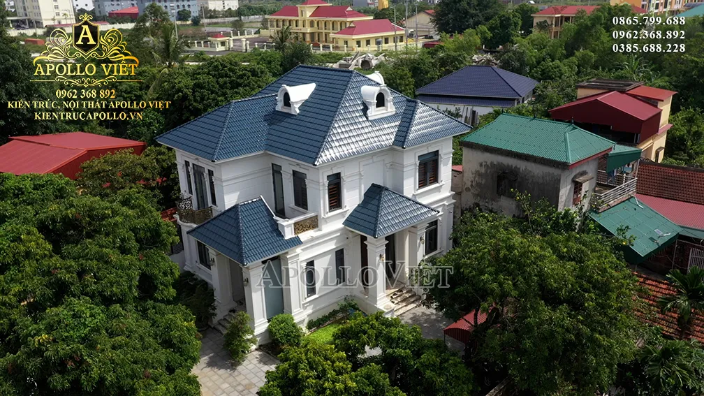 thi-cong-biet-thu-tan-co-dien-2-tang-mai-nhat