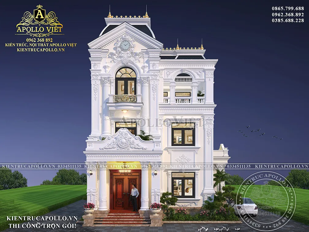 biet-thu-tan-co-dien-3-tang-mai-mansard