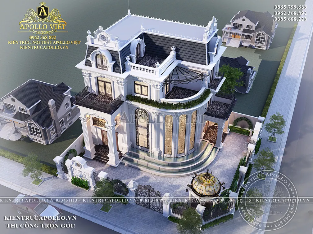 biet-thu-tan-co-dien-3-tang-mai-mansard