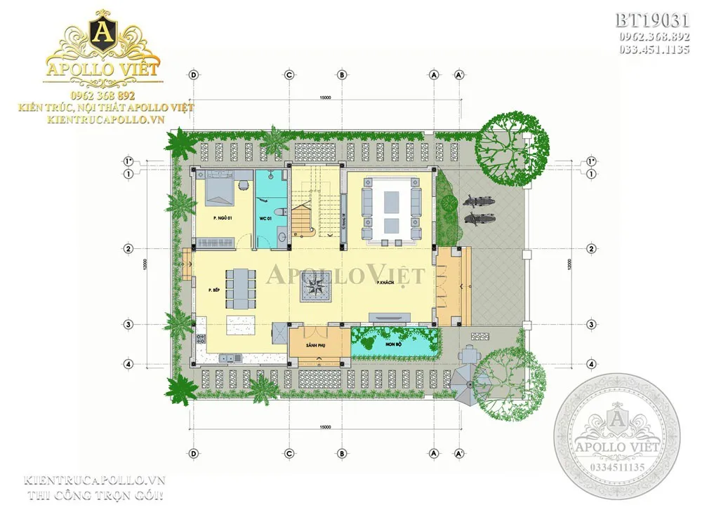 mat-bang-cong-nang-biet-thu-tan-co-dien-3-tang-mai-nhat