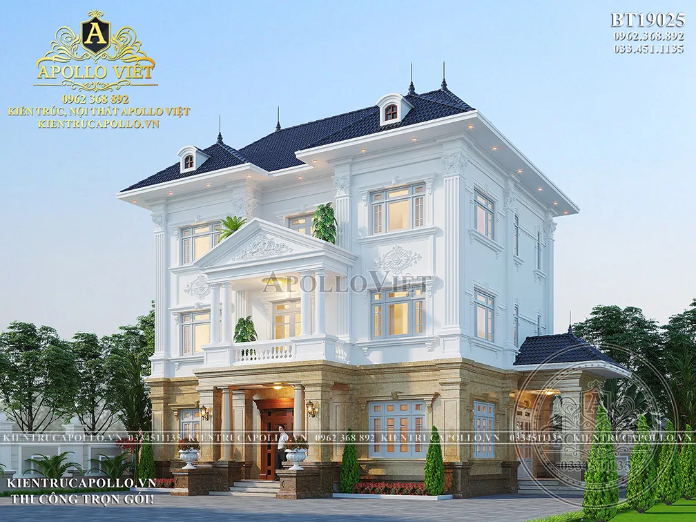 mat-tien-biet-thu-3-tang-mai-nhat-tan-co-dien-apollo-viet