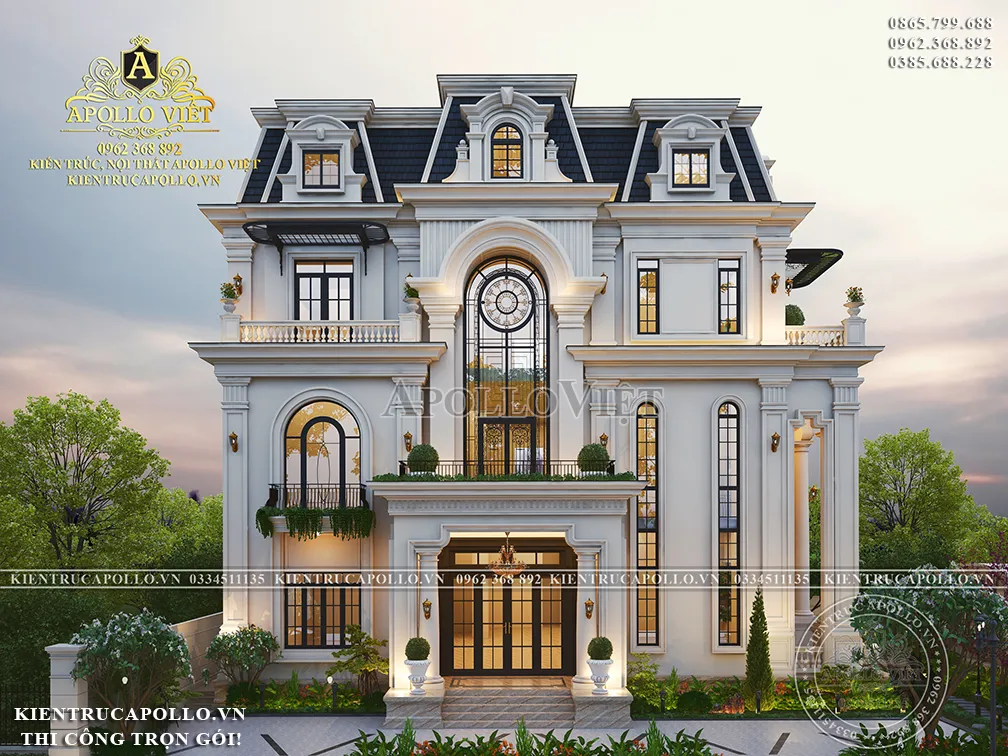 thiet-ke-biet-thu-tan-co-dien-3-tang-mai-mansard