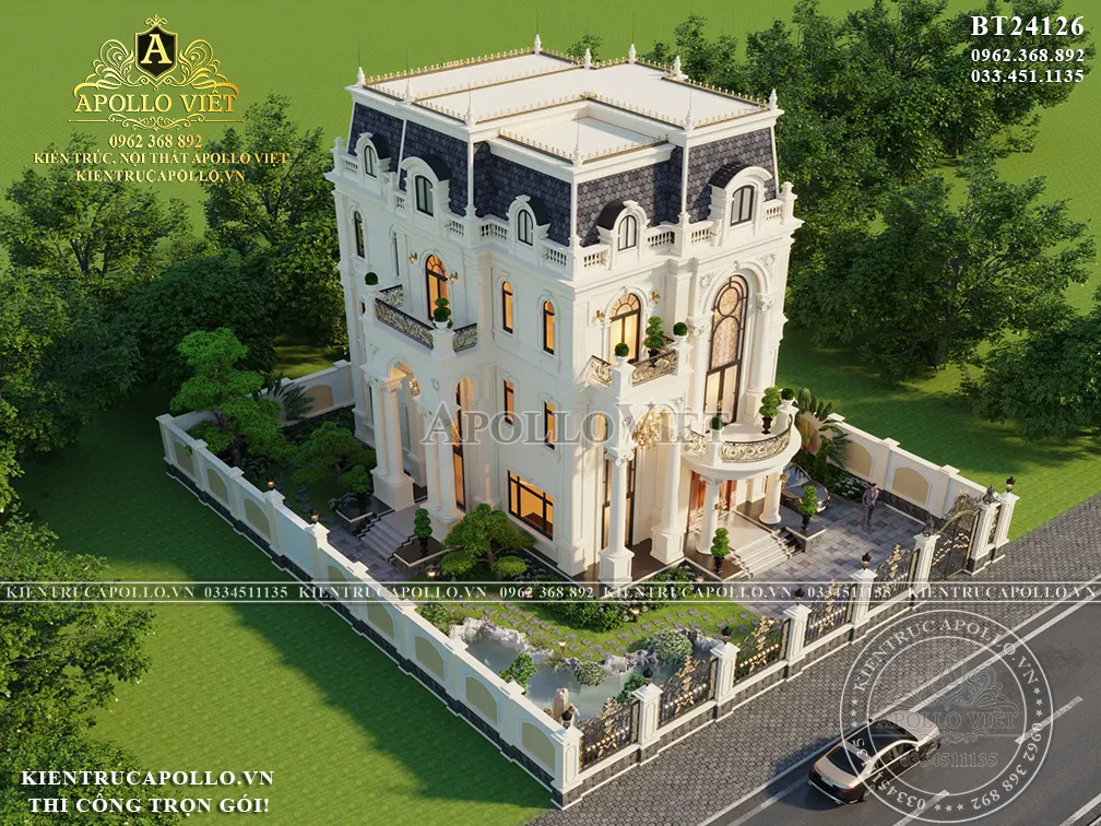 thiet-ke-biet-thu-tan-co-dien-3-tang-mai-mansard