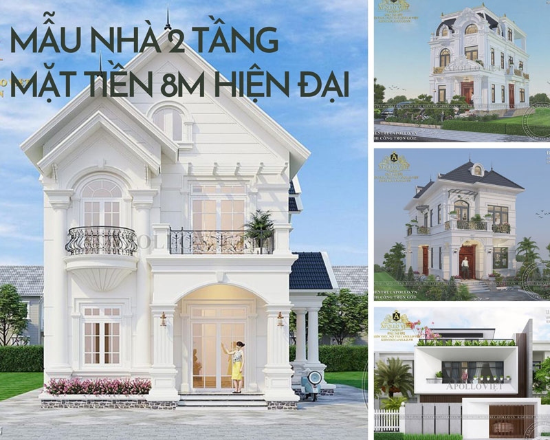 Biệt thự đẹp 2 tầng 1 mặt tiền 8x15 ở Bà Rịa M213