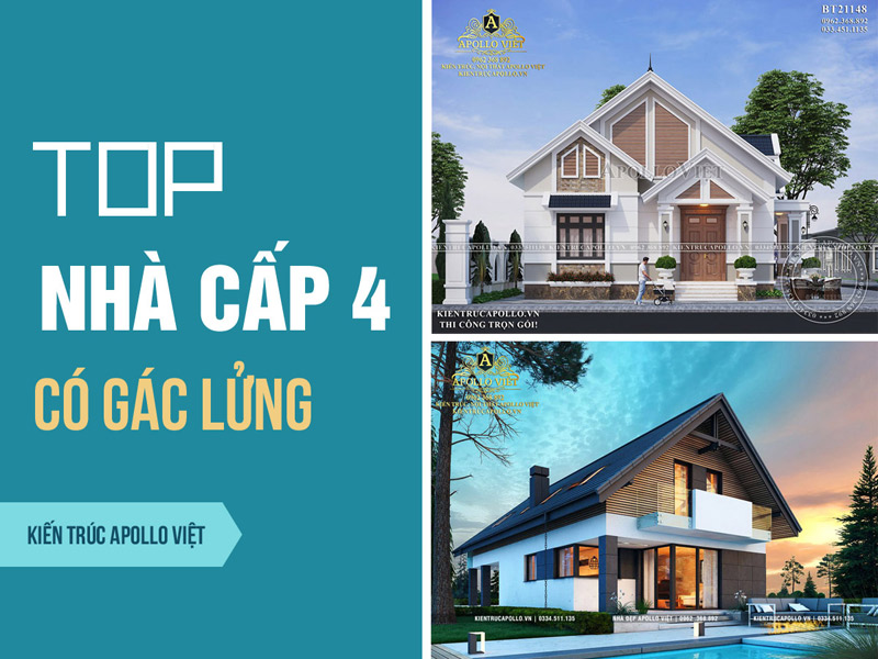 Một căn nhà cấp 4 với gác lửng sẽ đem đến sự tiện nghi và không gian sinh hoạt rất đa dạng. Bạn đã bao giờ tò mò về những ngôi nhà độc đáo này chưa?