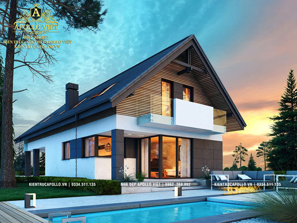 Tuyển chọn những mẫu nhà cấp 4 có gác lửng đẹp, hiện đại