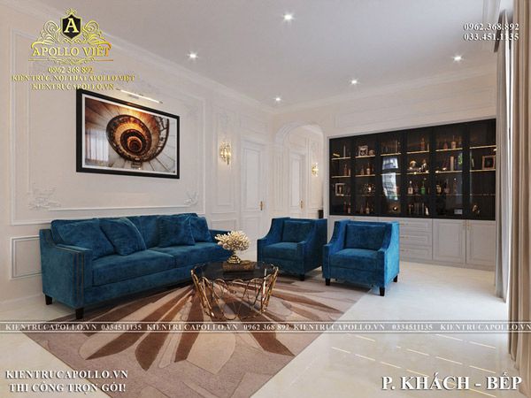Chiêm ngưỡng mẫu nội thất đẹp Luxury tại Bình Dương BT21194