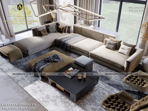 Mẫu thiết kế nội thất Hiện đại cực chill ở Hải Phòng BT20123