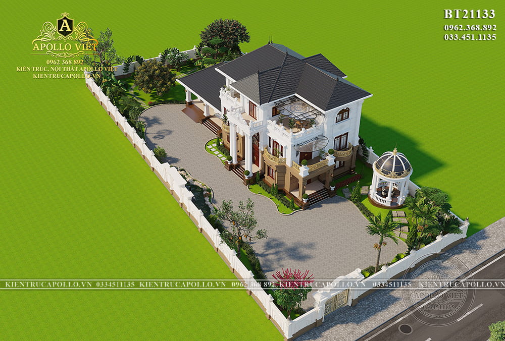 biet-thu-3-tang-mai-nhat-san-vuon