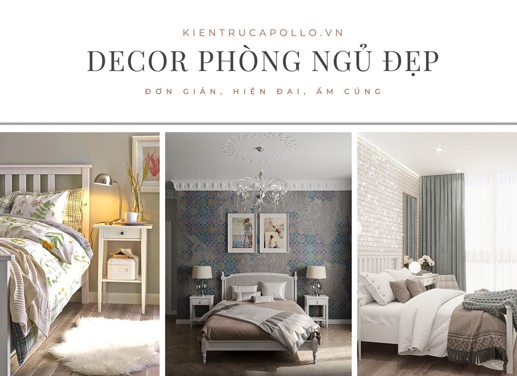 Top 20+ ý tưởng Decor phòng ngủ đẹp, ấn tượng |Hot 2024