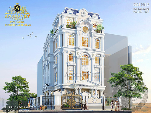 Khám phá Thiết kế khách sạn tân cổ điển 3 sao đẳng cấp KS19017