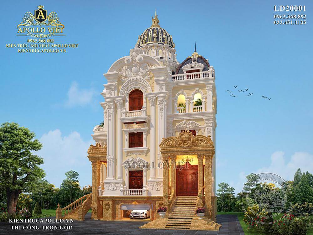 Mẫu thiết kế lâu đài nguy nga và tráng lệ ở Đồng Nai LD20001