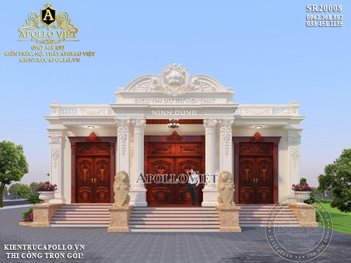 Ngây ngất với Thiết kế showroom nội thất đồ thờ SR20008