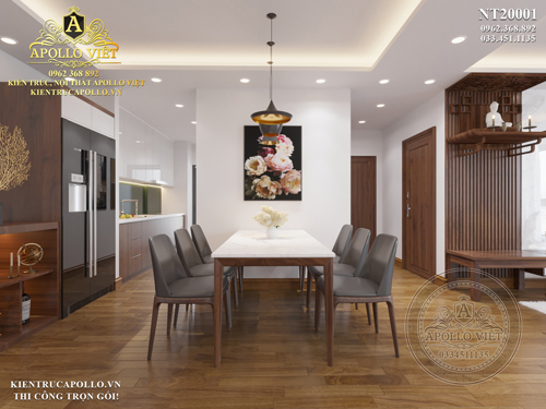 Thiết kế nội thất chung cư căn hộ tại gelexia riverside NT20001
