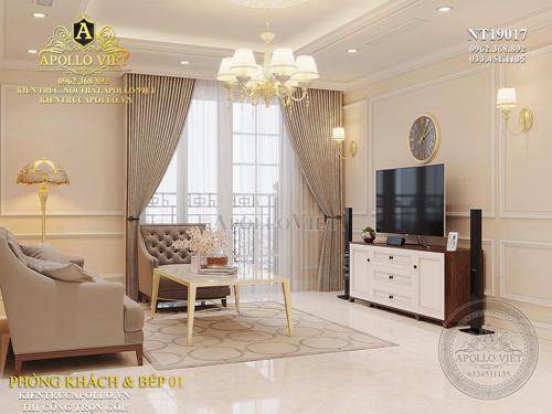 Top 3 xu hướng thiết kế nội thất chung cư hiện đại, sang trọng