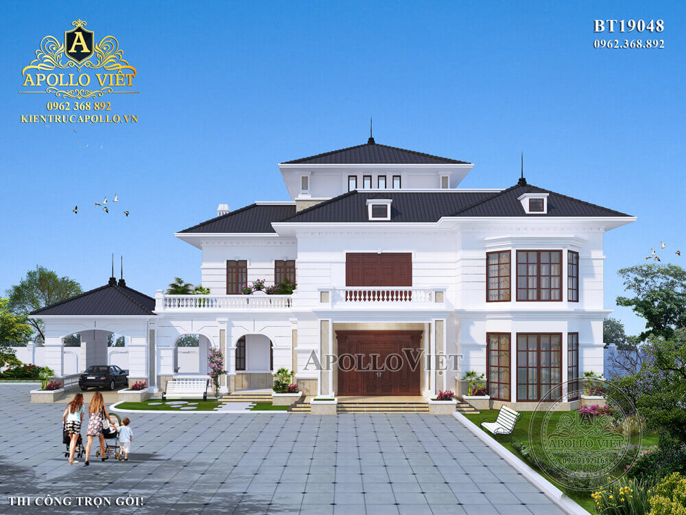 thiet-ke-biet-thu-phong-cach-tan-co-dien