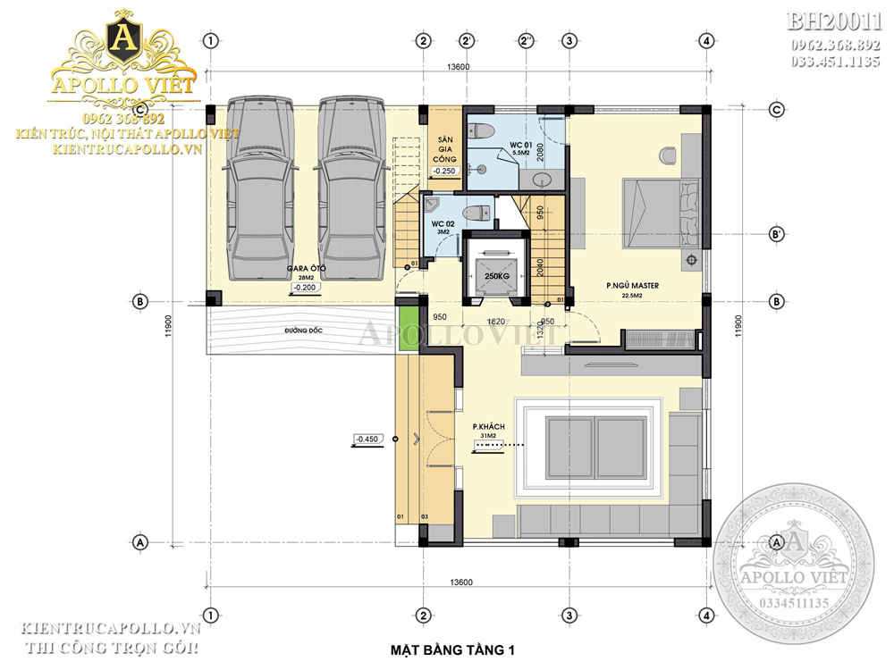 biet-thu-3-tang-hien-dai-chu-l-hop-phong-thuy-5