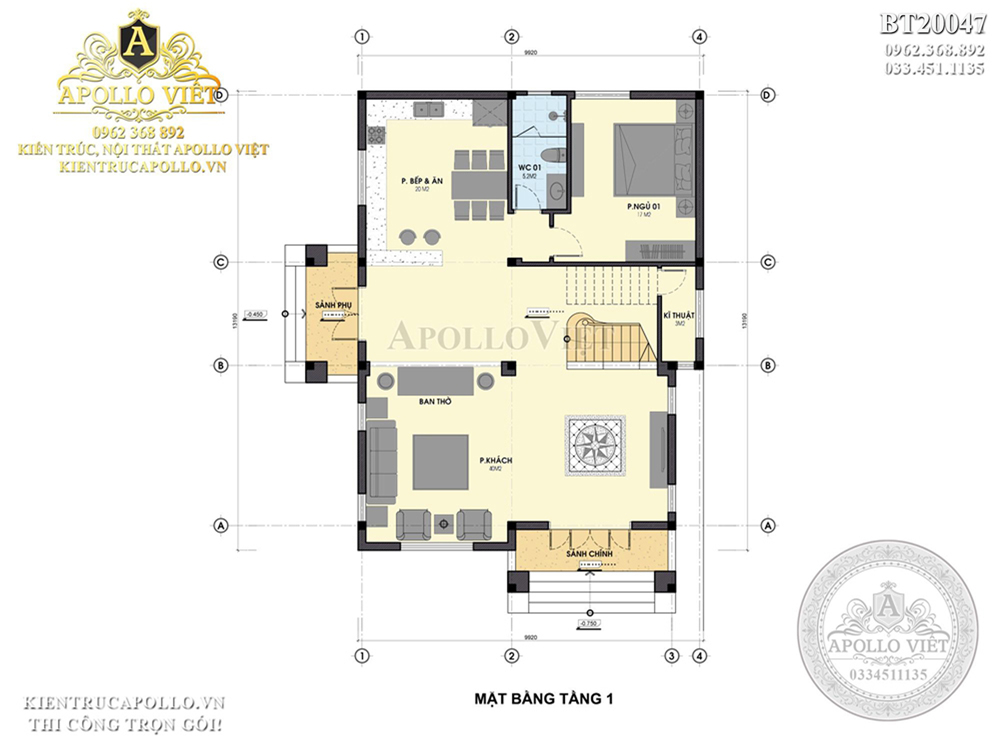 biet-thu-2-tang-mai-thai-130m2-4
