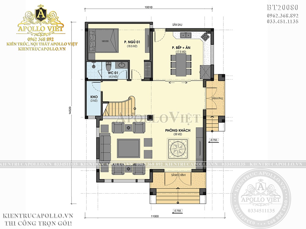 mat-bang-cong-nang-mau-thiet-ke-biet-thu-2-tang-mai-nhat-hien-dai-4-phong-ngu 