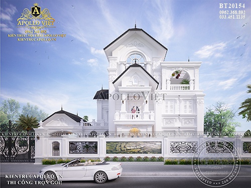 Mẫu Biệt thự 3 tầng mái Thái đẹp ngất ngây ở Sơn La BT20154
