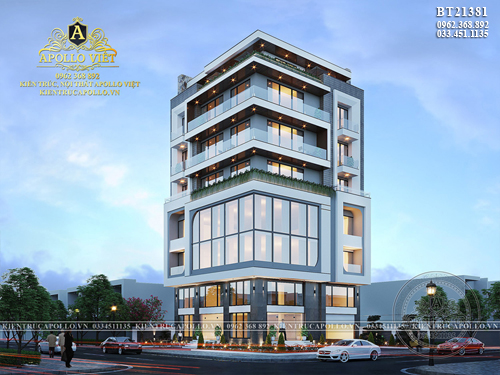 Ấn tượng thiết kế khách sạn hiện đại đẹp ở Đà Nẵng BT21381