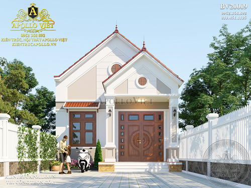 Xem mẫu nhà cấp 4 mái thái đẹp nhất đang làm mưa làm gió BV20009