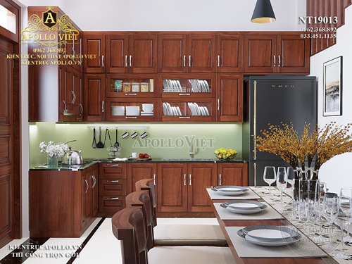 Tuyệt chiêu tính toán kích thước tủ bếp chuẩn phong thủy, khoa học