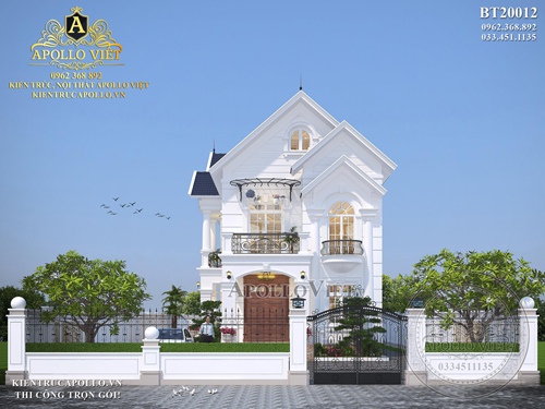 Cập nhật tiến độ Biệt thự 2 tầng mái Thái tại Cần Thơ BT20012