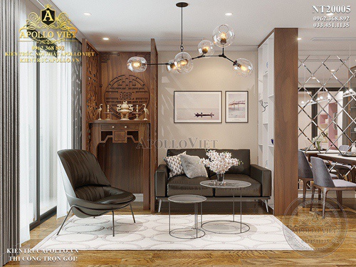 Khám phá mẫu thiết kế nội thất chung cư Sunshine Riverside NT20005