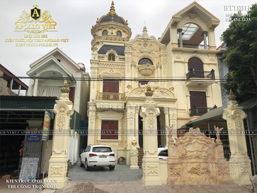 Kinh nghiệm thi công biệt thư Tân cổ điển tiết kiệm chi phí nhất