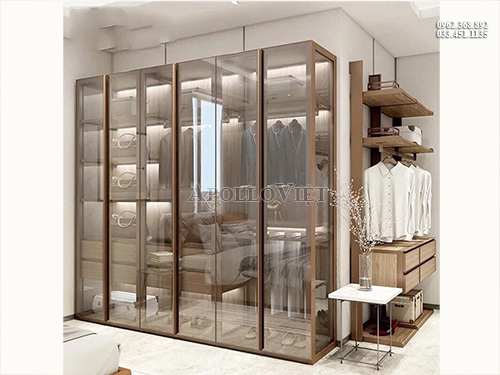 Bật mí những mẫu thiết kế phòng thay đồ với nội thất sang trọng