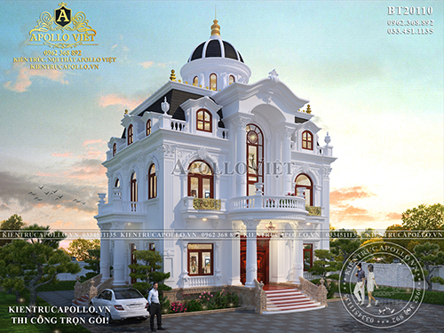 Choáng ngợp biệt thự Tân cổ điển đẹp nhất Đông Anh - Hà Nội BT20110