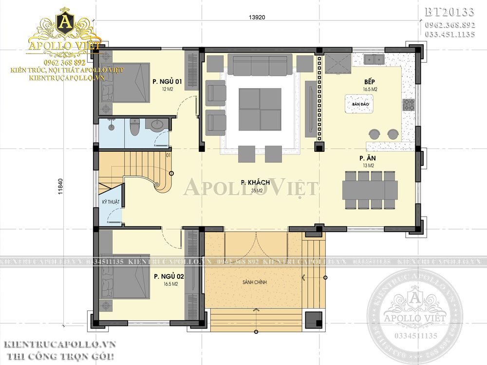 mat-bang-cong-nang-nha-3-tang-mai-thai-kieu-phap-4-phong-ngu-1