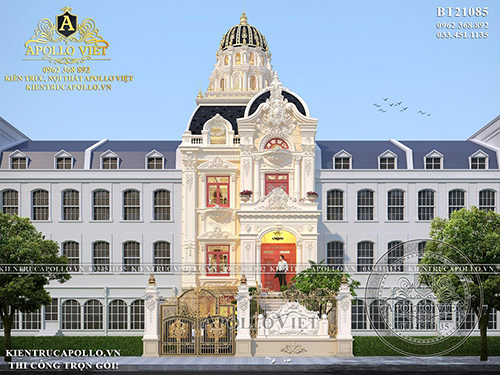 Bật mí Mẫu Biệt thự 3 tầng Tân cổ điển " SIÊU HOT" BT21085