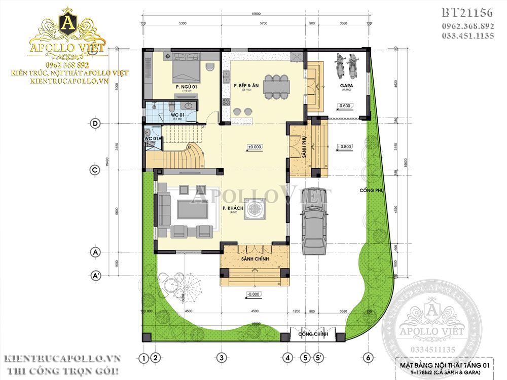 ban-ve-mat-bang-tang-1-mau-thiet-ke-nha-mai-thai-2-tang-1