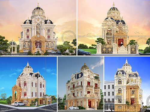 Chiêm ngưỡng TOP 5 mẫu lâu đài Tân cổ điển hoành tráng nhất TH21002