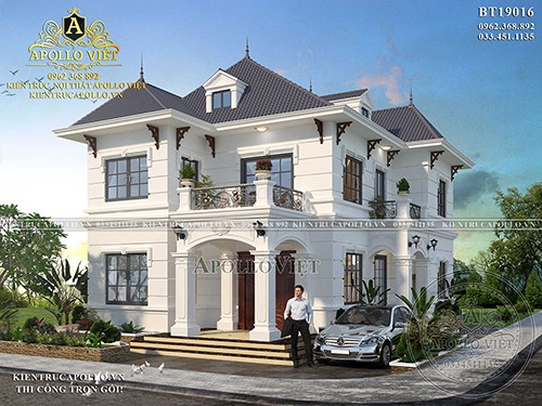 Khám phá TOP 5 mẫu nhà mái Nhật 2 tầng đẹp nhất Việt Nam TH20004