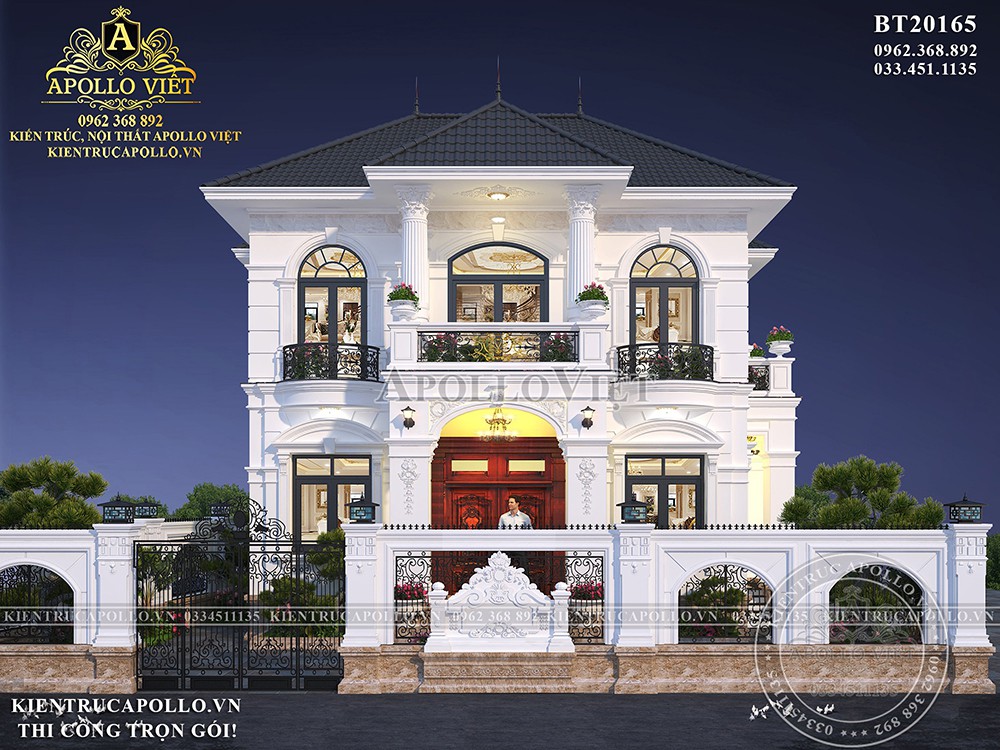 mau-thiet-ke-biet-thu-2-tang-mai-nhat-tan-co-dien-dep-5